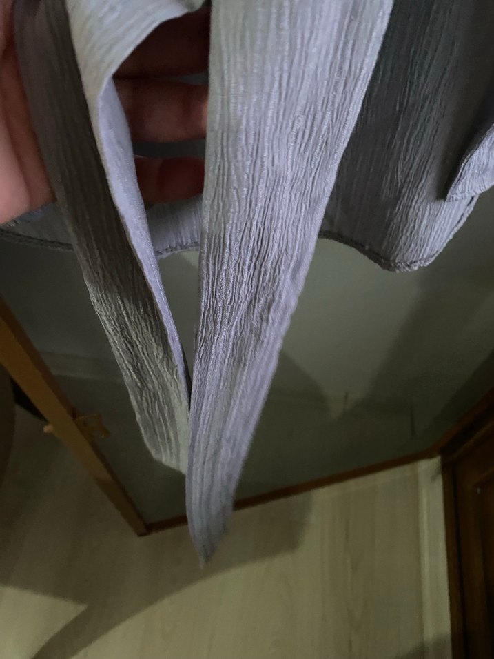 Gri Uzun Kollu  Gömlek etiketli - Görsel 3