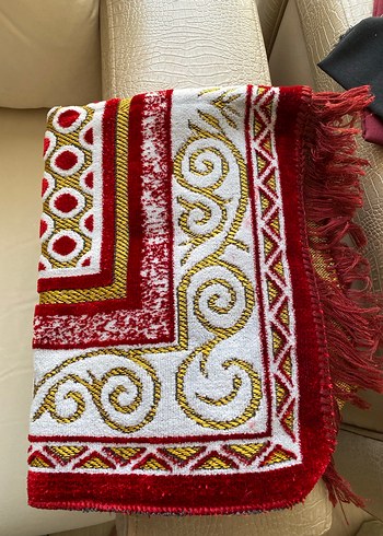 Bordo Nakışlı hediyelik seccade - Görsel 5