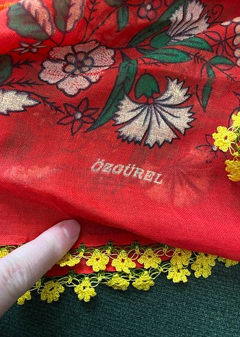 Kırmızı buyuk boy yazma tahta baski - Görsel 6