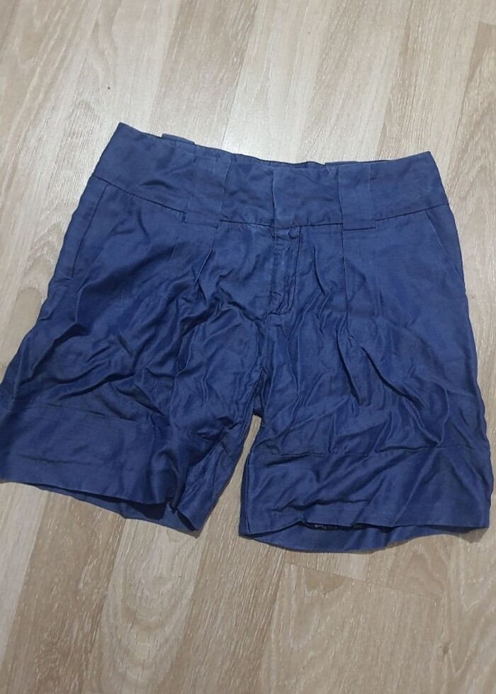 Düşük bel vintage şort - Görsel 2