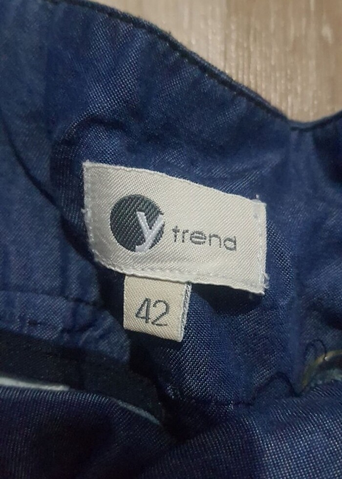 Düşük bel vintage şort - Görsel 3