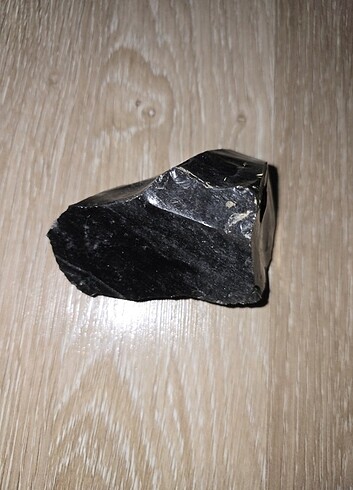 Büyük boy obsidyen doğal taş - Görsel 2