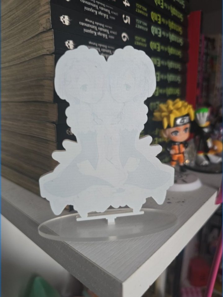 re:zero rem ve ram cam figür - Görsel 2