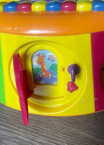 Renkli ve Sesli Çok Fonksiyonlu Eğitici Oyuncak - Görsel 4