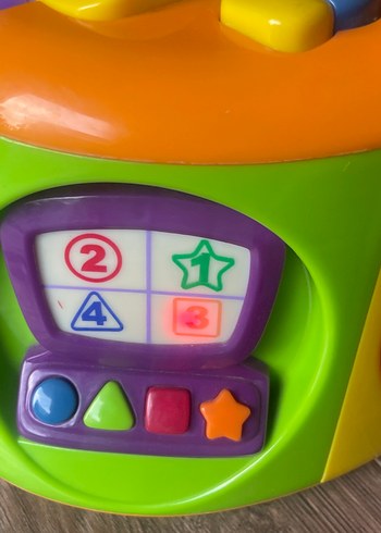 Renkli ve Sesli Çok Fonksiyonlu Eğitici Oyuncak - Görsel 8