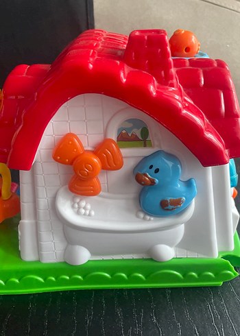 Müzikli ve Renkli Ev ve Sallanan Bebek Oyuncağı - Görsel 5