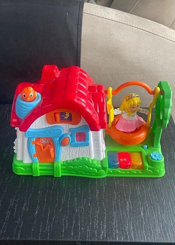 Müzikli ve Renkli Ev ve Sallanan Bebek Oyuncağı - Görsel 2