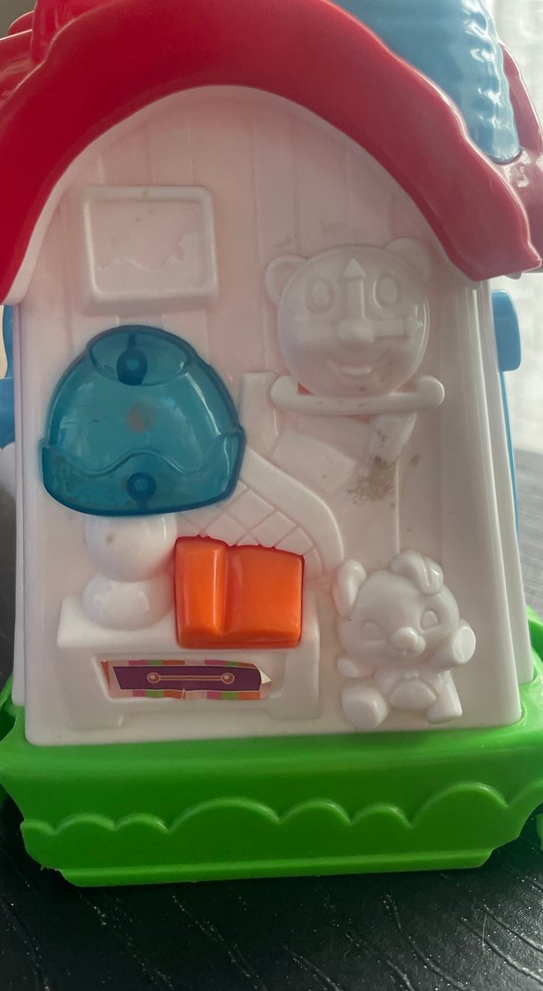 Müzikli ve Renkli Ev ve Sallanan Bebek Oyuncağı - Görsel 4