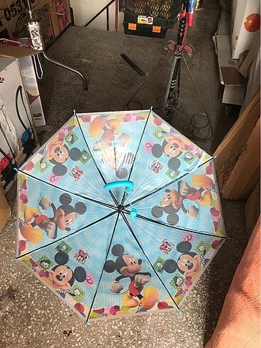 Mickey mouse şemsiye - Görsel 2