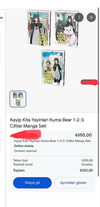 Beden Kuma Kuma Kuma Bear Manga