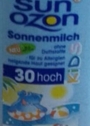 Diğer SUN OZON GÜNEŞ KREMİ