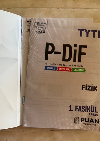 Beden TYT Fizik P-DiF Çek Kopar Soru Fasikülü Puan Yayınları