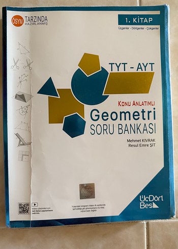 TYT-AYT Geometri Konu Anlatımlı Soru Bankası 1. Kitap