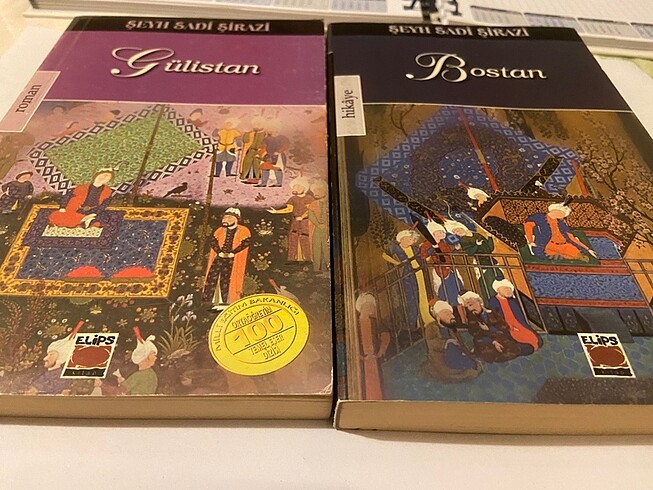 Şeyh Sadi Şirazi - Bostan ve Gülistan 2?li set