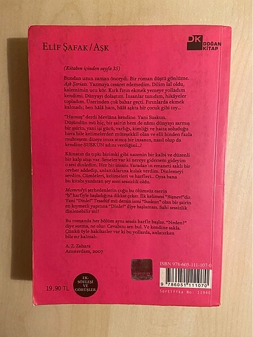 Elif Şafak- Aşk