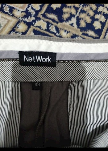 46 Beden Gri Regular Fit Günlük Erkek Pantolon