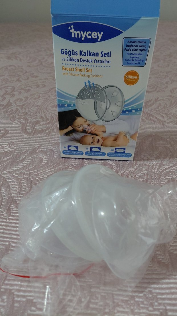 Mycey Beyaz Göğüs Kalkan Seti - Görsel 2