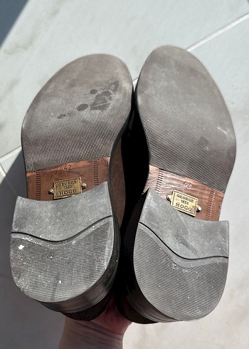 George Hogg Klasik Kahverengi Süet Erkek Ayakkabı - Görsel 3