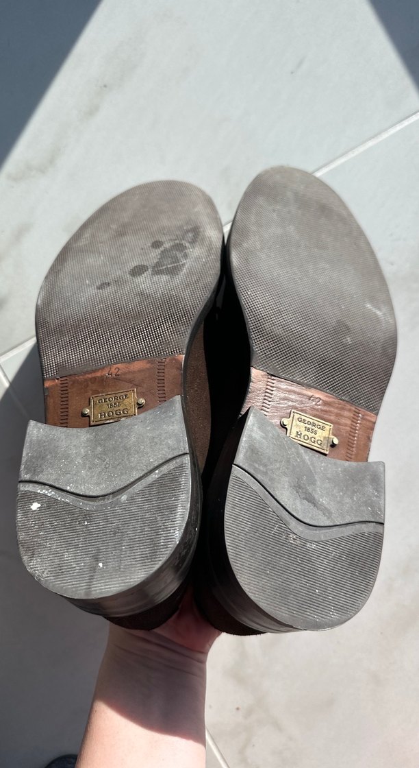 George Hogg Klasik Kahverengi Süet Erkek Ayakkabı - Görsel 3