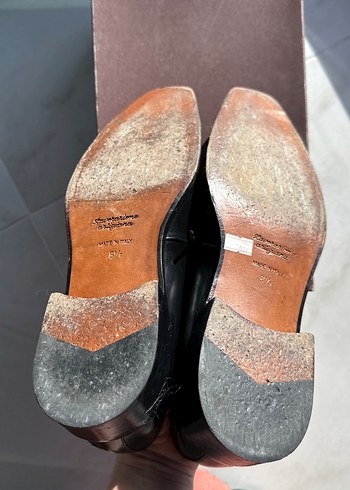 Klasik Siyah Deri Erkek Ayakkabı - Görsel 3