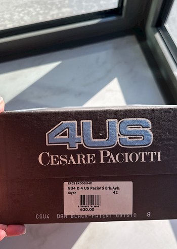 Siyah Erkek Spor Ayakkabı - Cesare Paciotti - Görsel 8