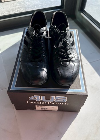 Siyah Erkek Spor Ayakkabı - Cesare Paciotti - Görsel 2
