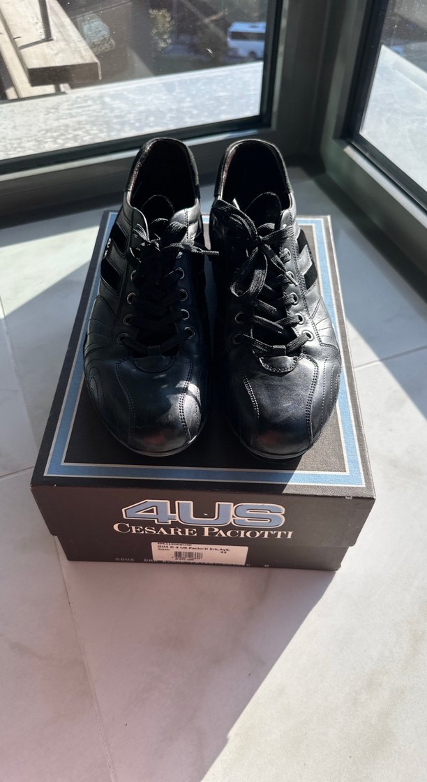 Siyah Erkek Spor Ayakkabı - Cesare Paciotti - Görsel 2