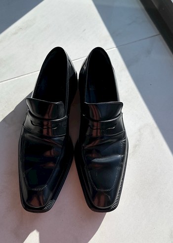 George Hogg Siyah Klasik Erkek Ofis Ayakkabısı - Görsel 2
