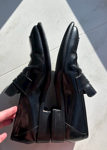 George Hogg Siyah Klasik Erkek Ofis Ayakkabısı - Görsel 4