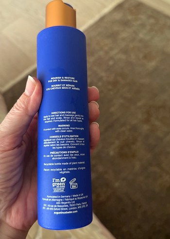 Augustinus Bader Yoğun Nemlendirici Saç Şampuanı 200ml - Görsel 2