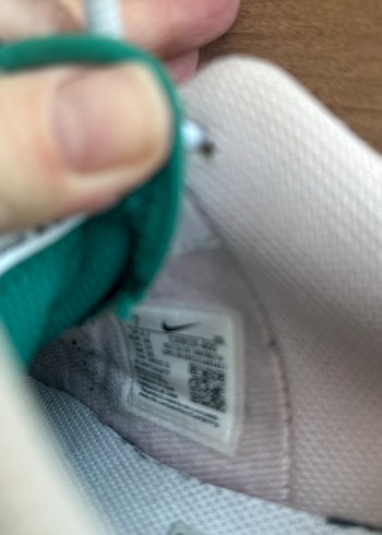 Nike Air çok renkli bağcıklı kadın spor ayakkabı - Görsel 8