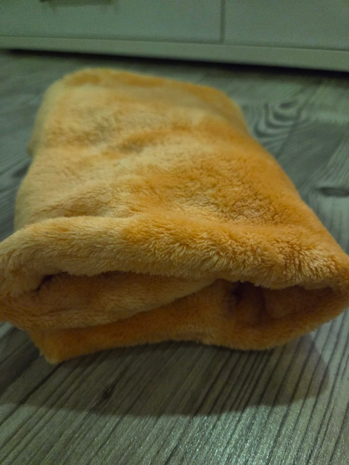 turuncu Peluş Erkek Bebek Tulumu - Görsel 5