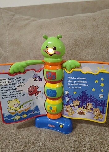 Fisher Price eğitici masalcı tırtıl