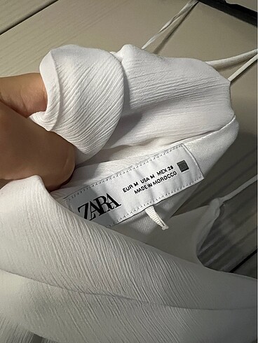 Zara beyaz elbise - Görsel 7