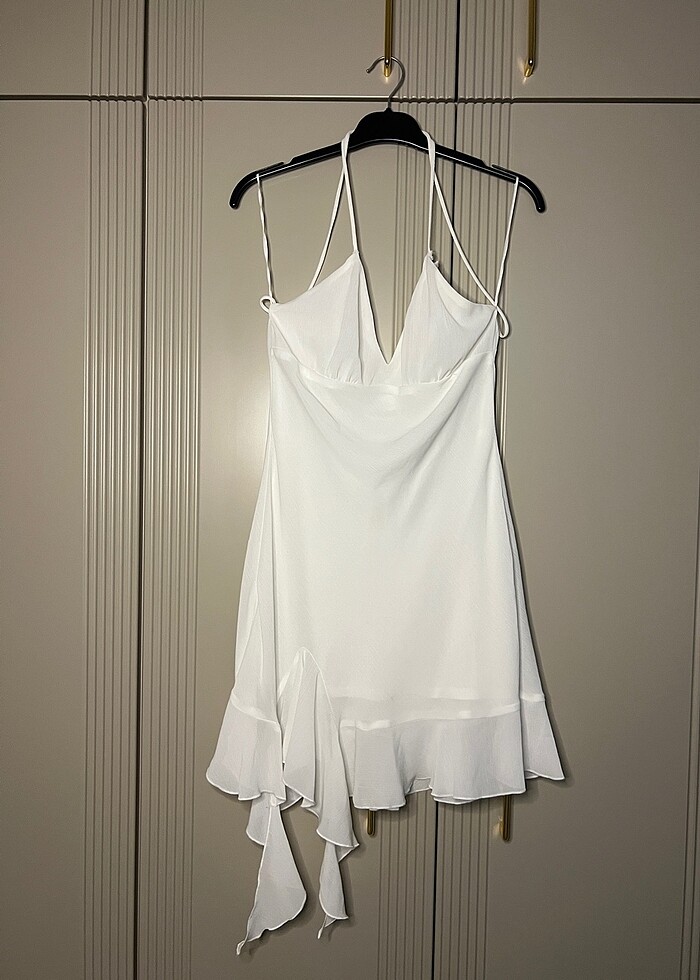 Zara beyaz elbise - Görsel 2