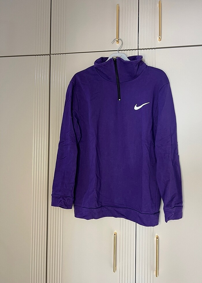 Mor sweatshirt - Görsel 2