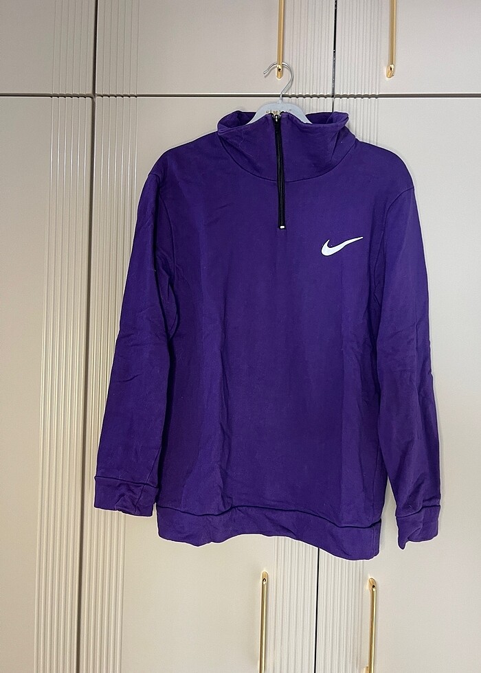 Mor sweatshirt - Görsel 3