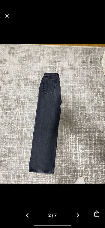 Trendyol & Milla Siyah Wide Leg Jean