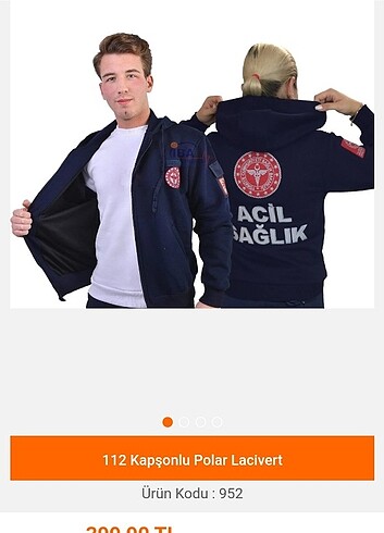 İlk ve acil yardım paramedik att 112 hırka ceket ve yelek