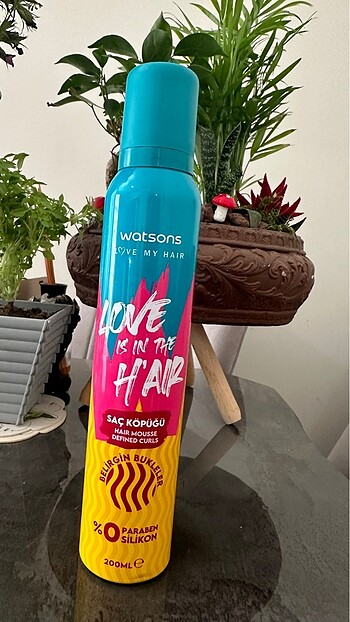 Watsons saç köpüğü