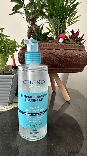 Celenes termal yüz yıkama jeli