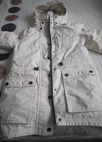 THE NORTH FACE DRYVENT KAZ TÜYÜ PARKA krem renk