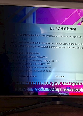 ACİL SATILIK SAMSUNG TV - Görsel 9