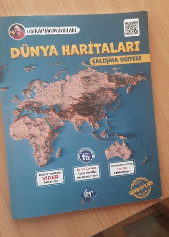Dünya Haritaları Çalışma Defteri
