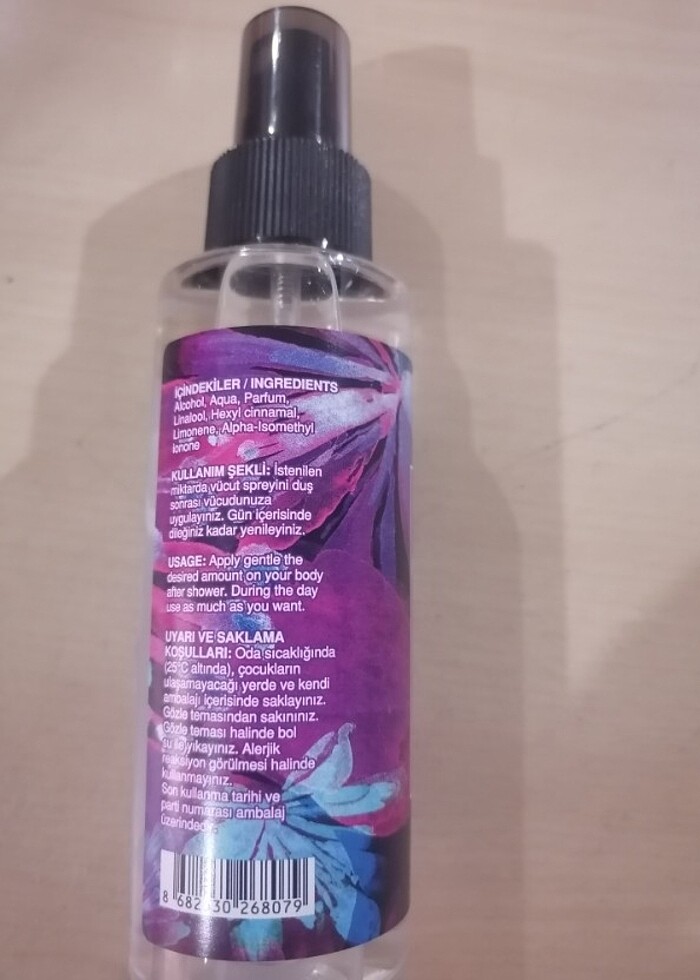 Body mıst vücut spreyi  - Görsel 2