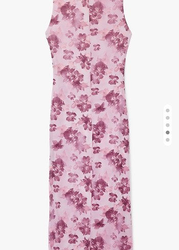 Pembe Uzun Elbise - Görsel 4