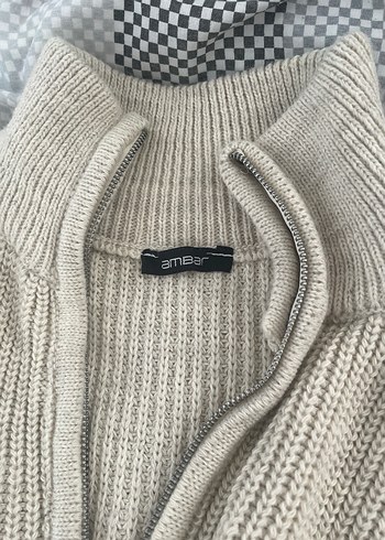 Bej Triko Kazak - Görsel 2