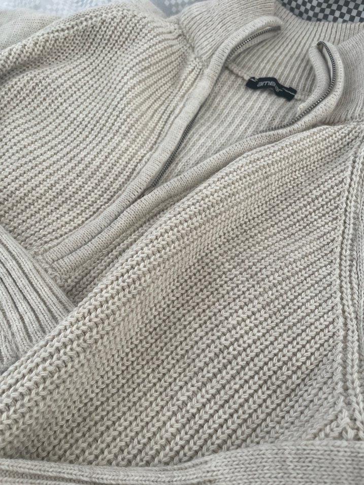 Bej Triko Kazak - Görsel 3