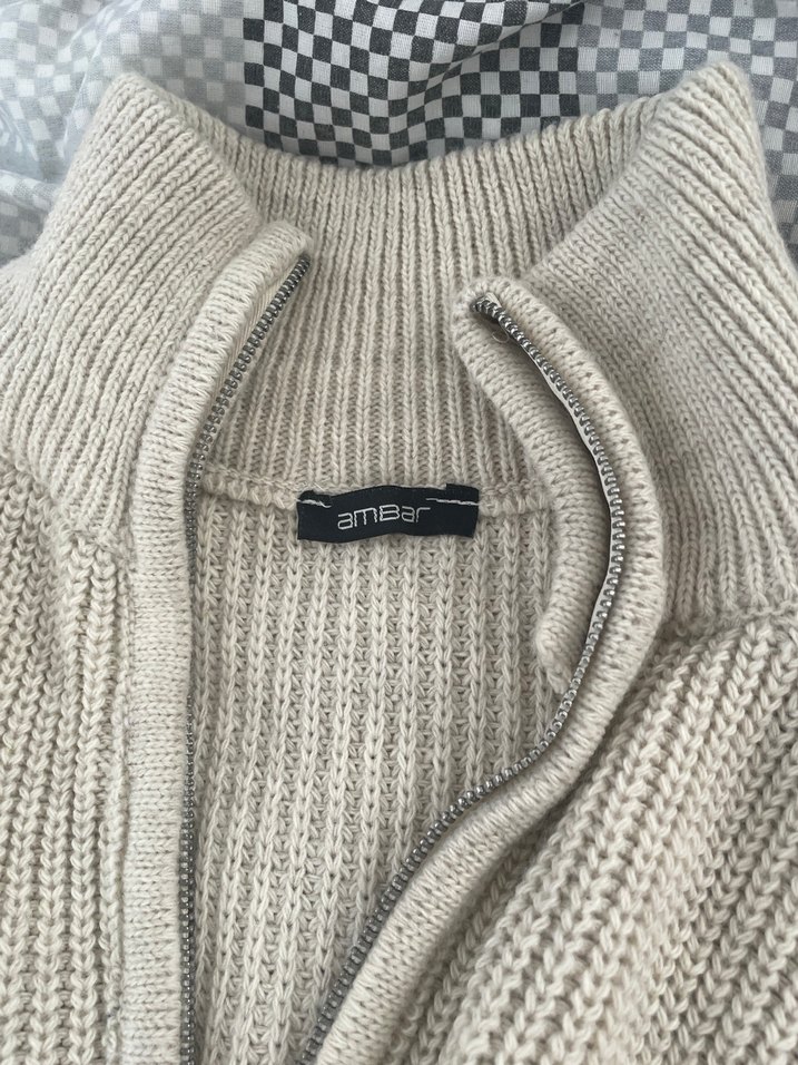 Bej Triko Kazak - Görsel 2