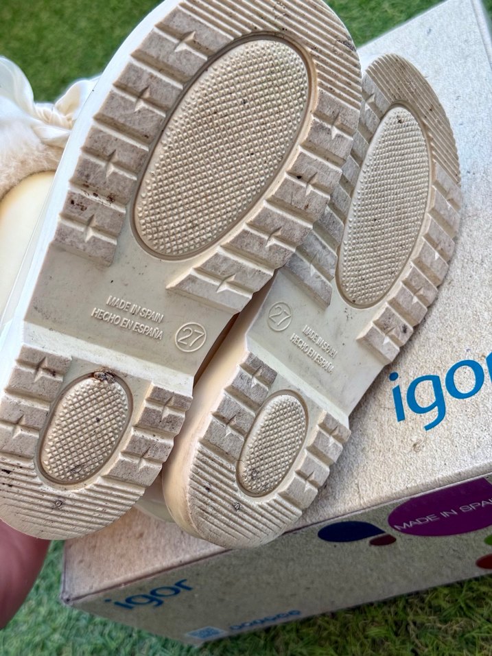 IGOR BİMBİ SOFT KIZ ÇOCUK KREM BOT - Görsel 2